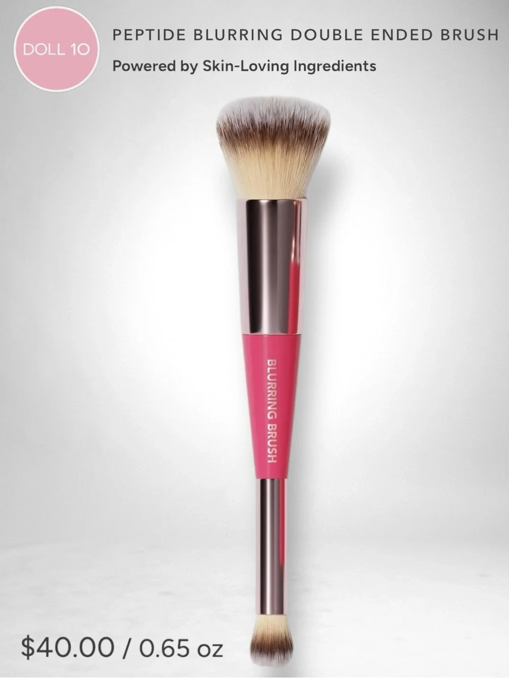 New Doll 10 Double-Ended Blurring Makeup Brush